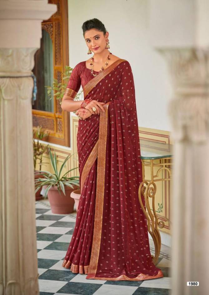 Kashvi Dhriti Printed Regular Wear Georgette Saree Collection